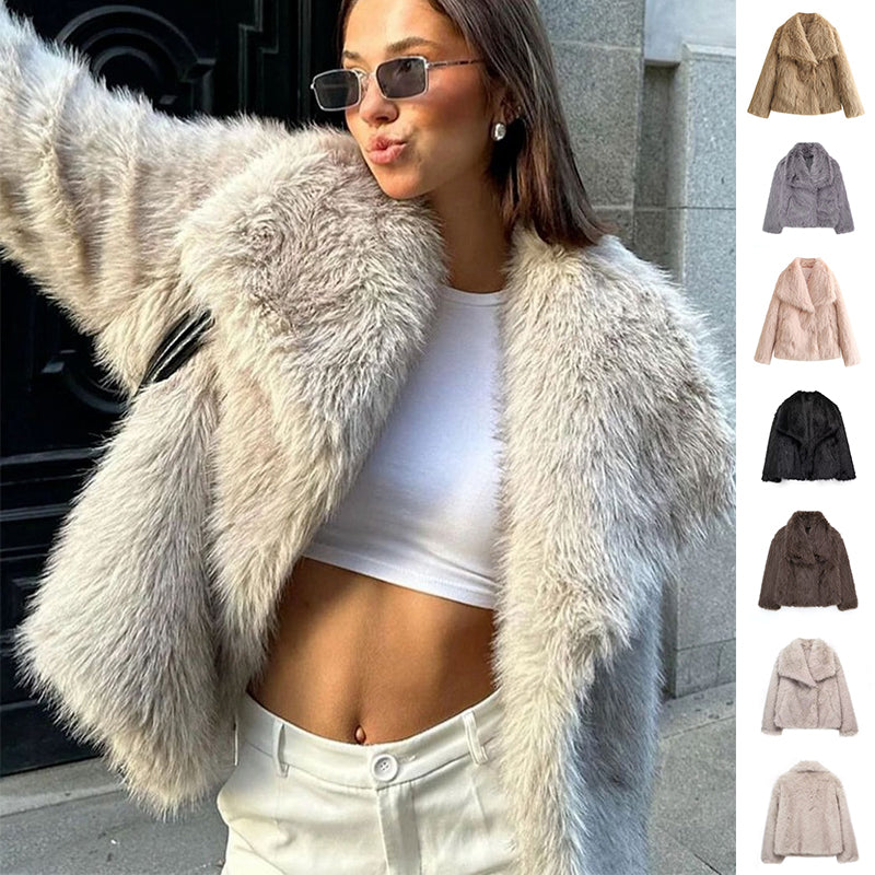 Luxe Plush Winter Coat