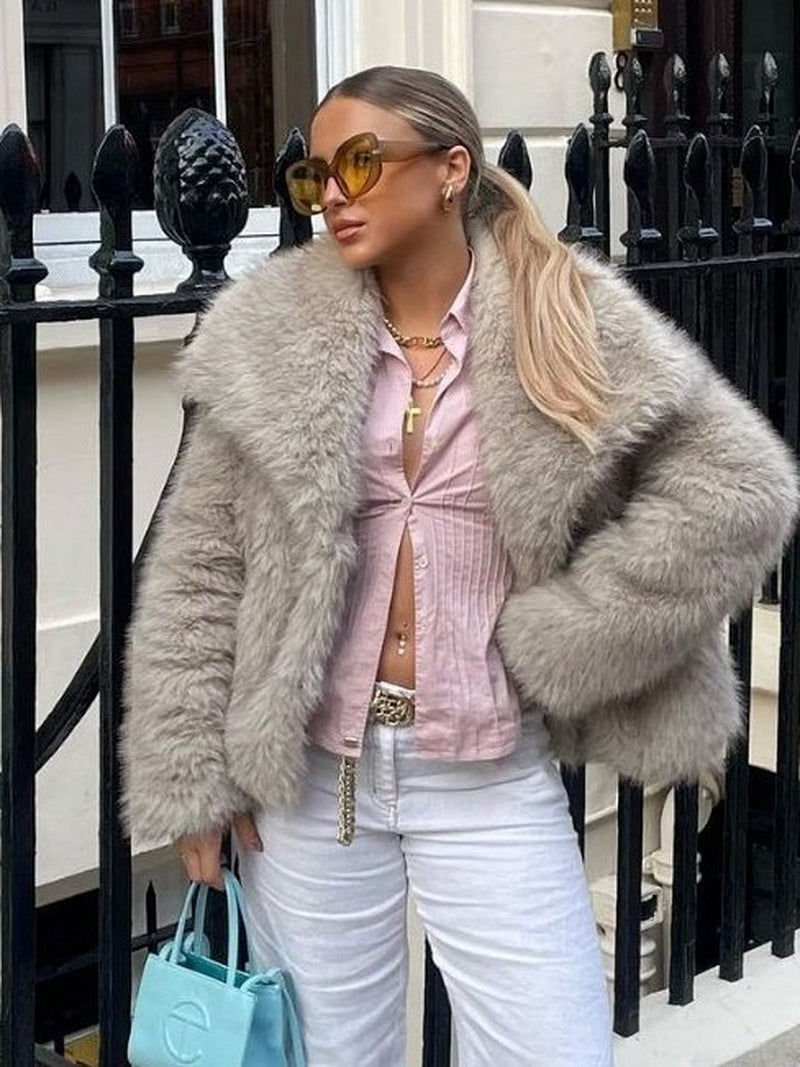 Luxe Plush Winter Coat