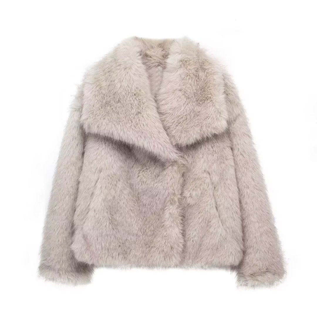Luxe Plush Winter Coat