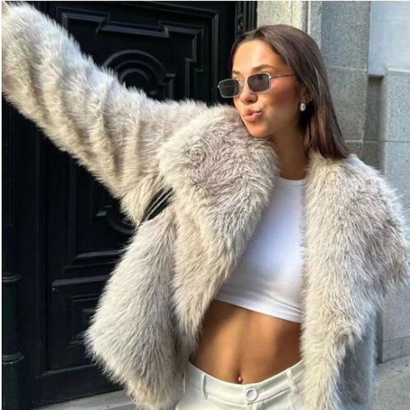 Luxe Plush Winter Coat