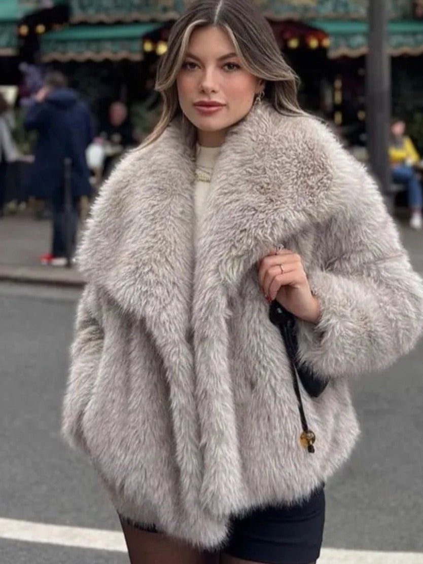 Luxe Plush Winter Coat