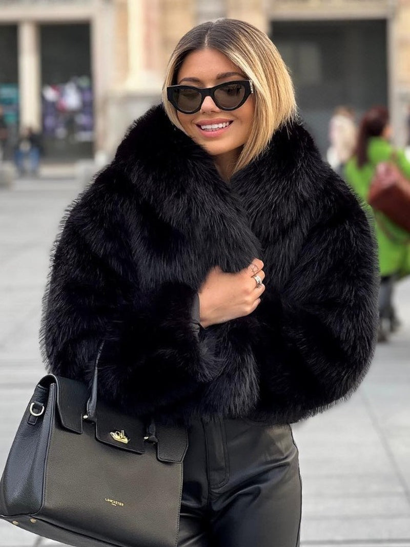 Luxe Plush Winter Coat